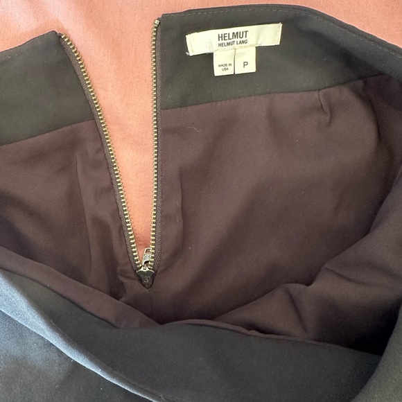 Helmut Lang Dry Crepe Twist Mini Skirt - Size 0 - Picture 3 of 9